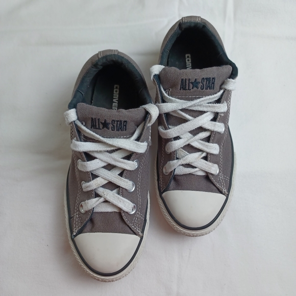 Converse all‎ start junior size 3 color gray - Picture 1 of 12